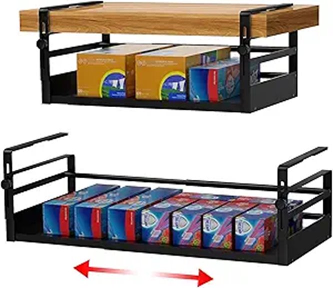 under shelf storage solution