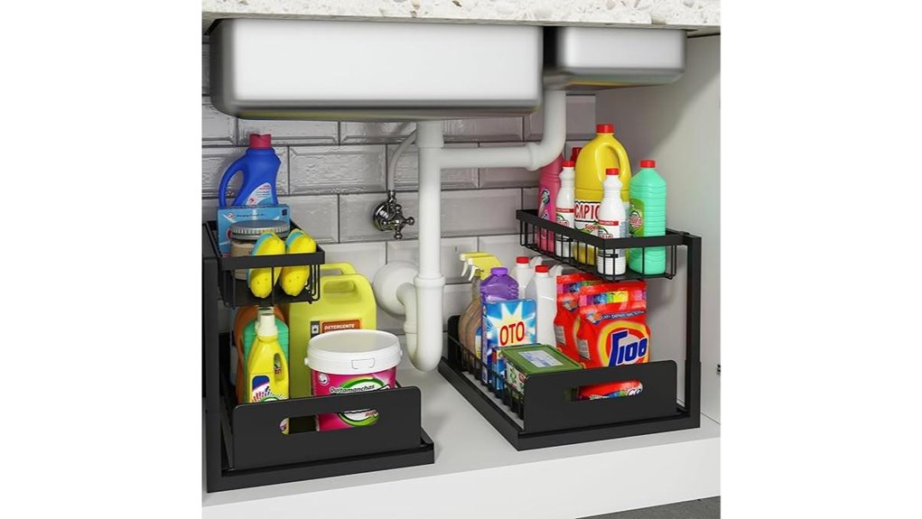 under sink storage solution