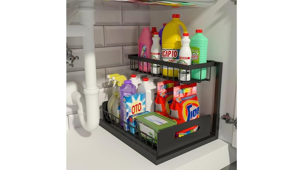 under sink storage solution