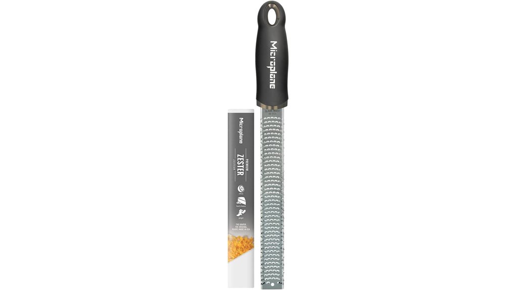 versatile black zester grater tool