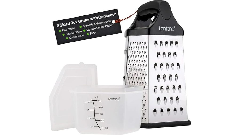 versatile cheese grater tool