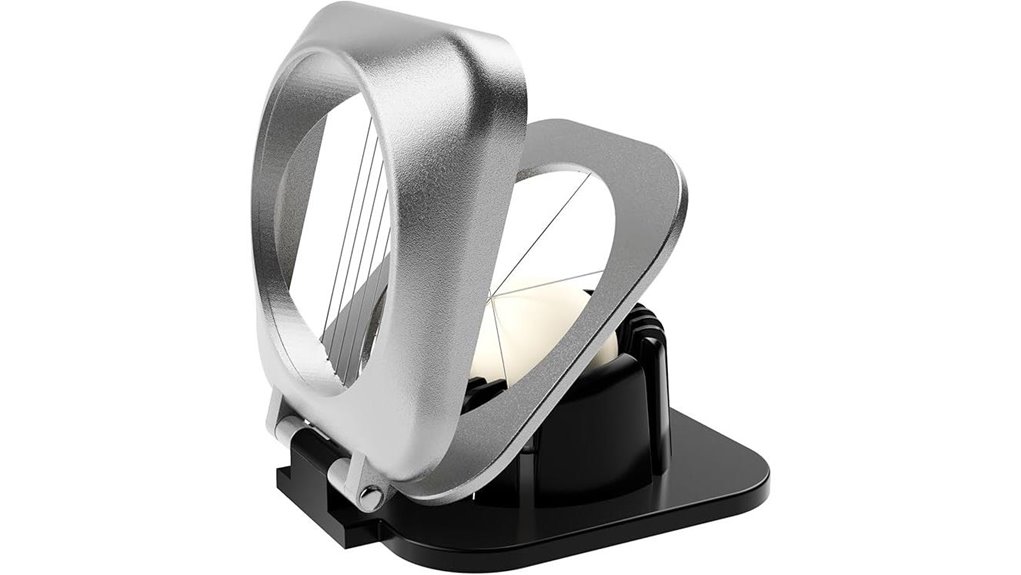 versatile hard boiled egg slicer