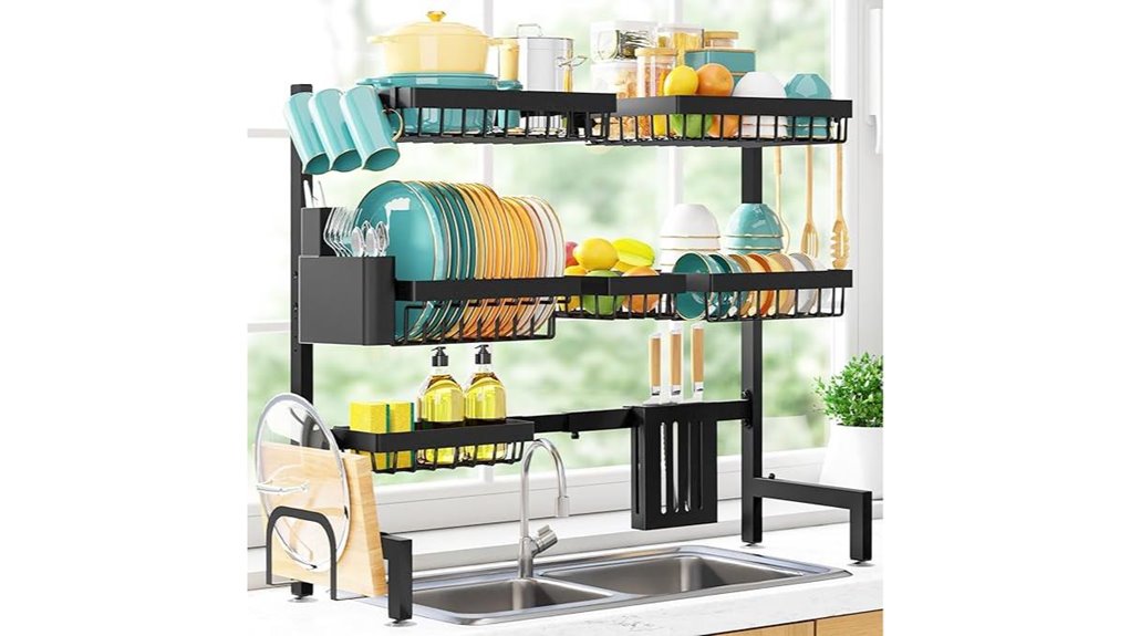 versatile over sink drying rack