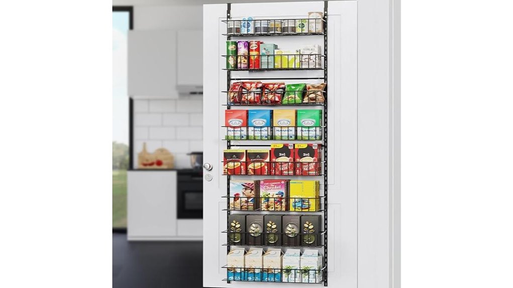 vertical metal spice storage