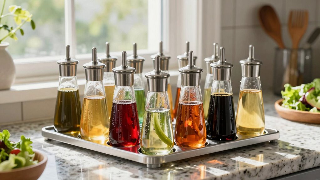 vinegar dispensers for salads