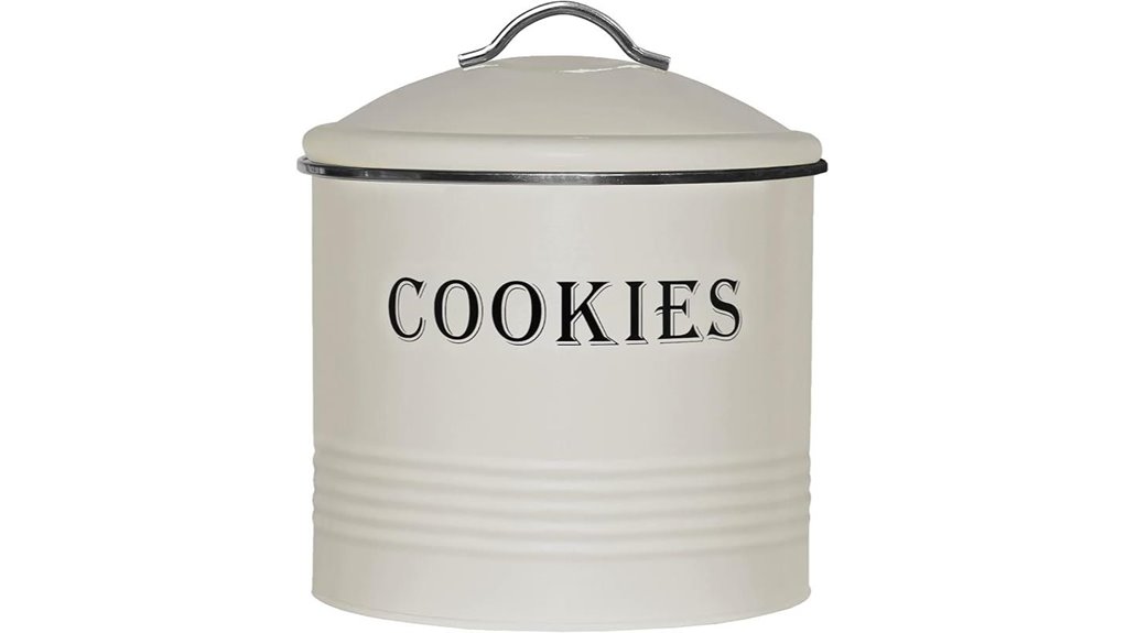 vintage blue airtight jar