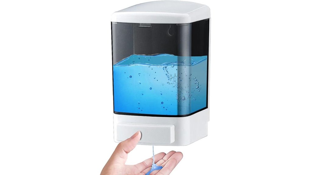 wall mounted soap dispenser