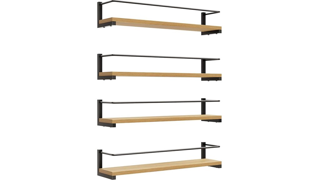 wall mounted spice storage solution