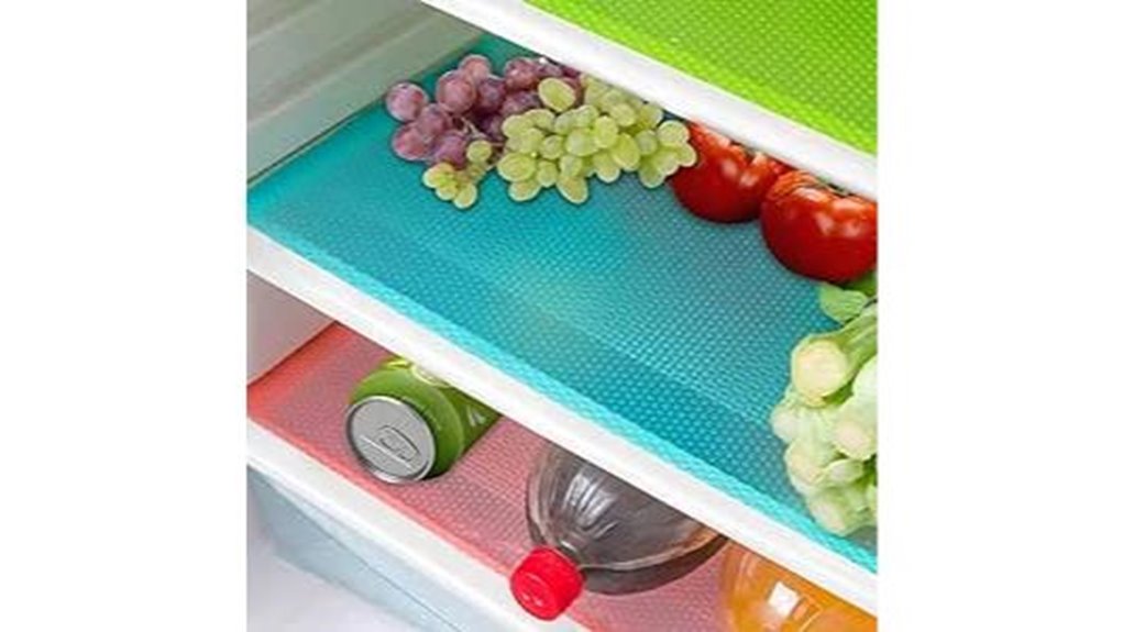 washable colorful refrigerator liners