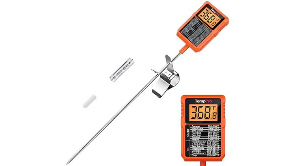 waterproof digital candy thermometer