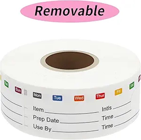 waterproof freezer labels pack