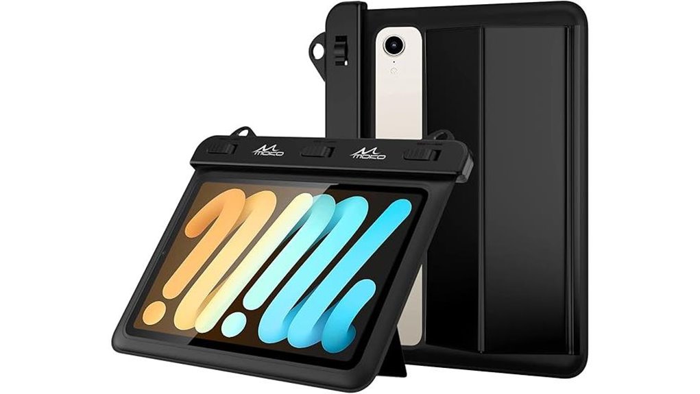 waterproof tablet case holder