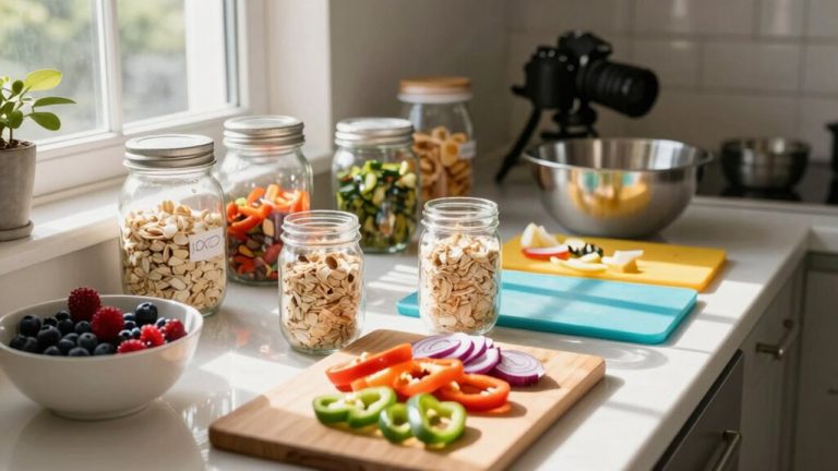 weekend kitchen prep routine