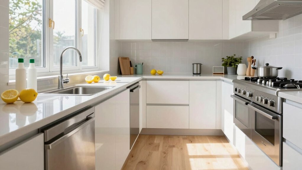 weekly cleaning simplifies life