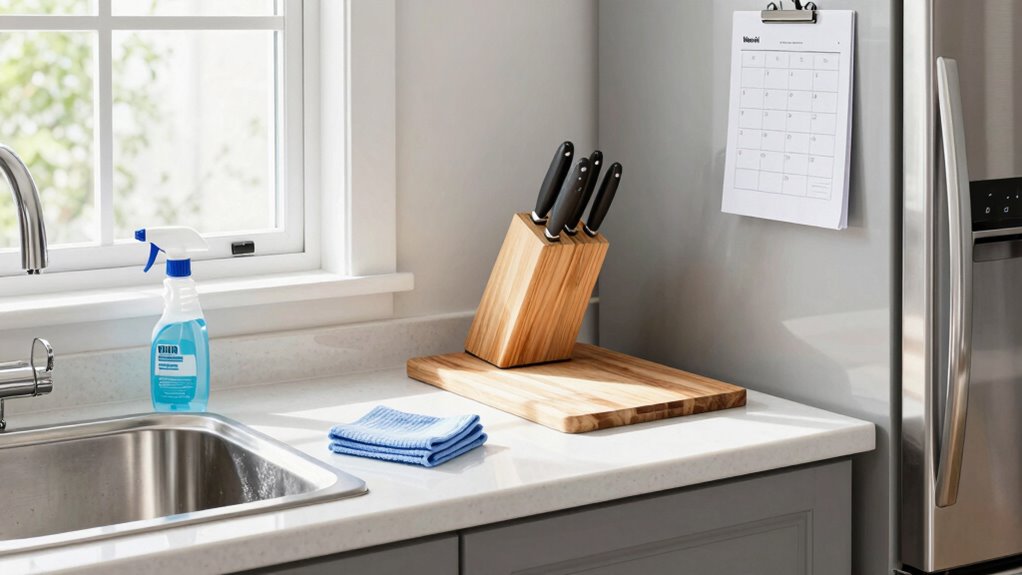 weekly high touch surface sanitation