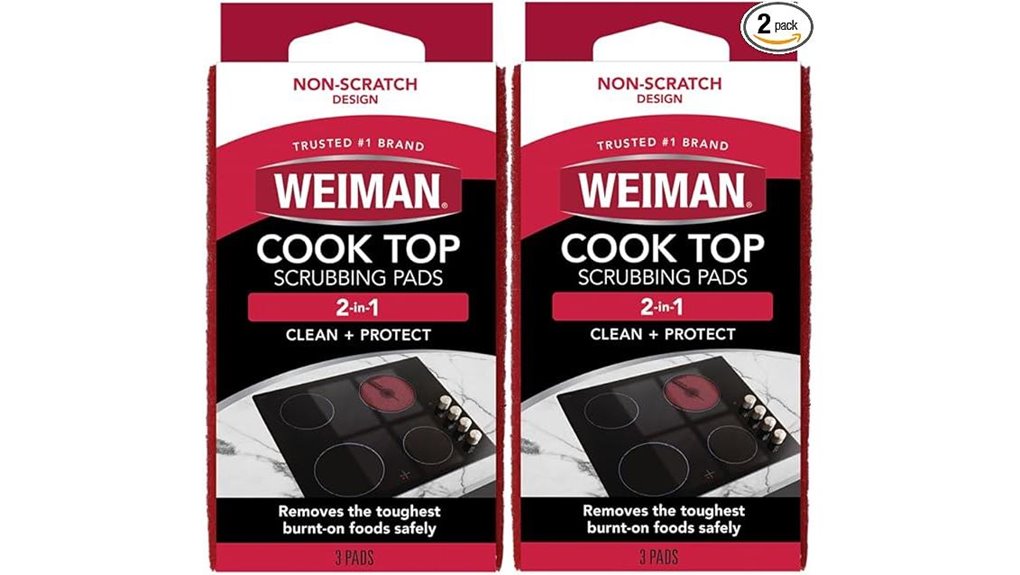 weiman cook top pads