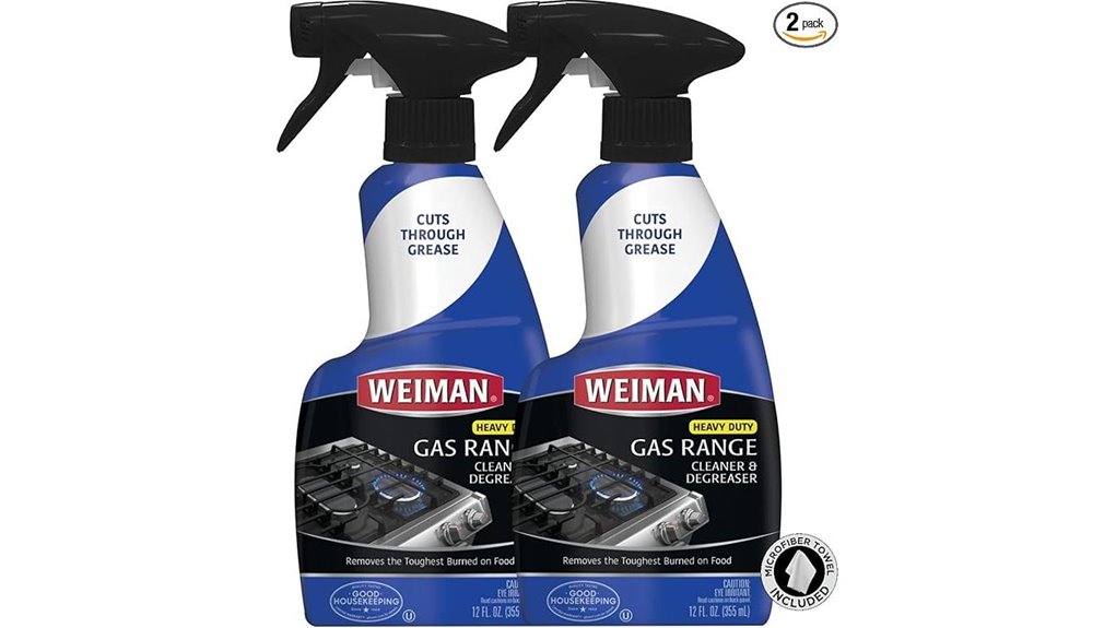 weiman gas range cleaner