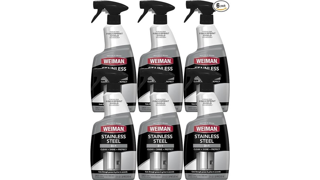 weiman stainless steel cleaner