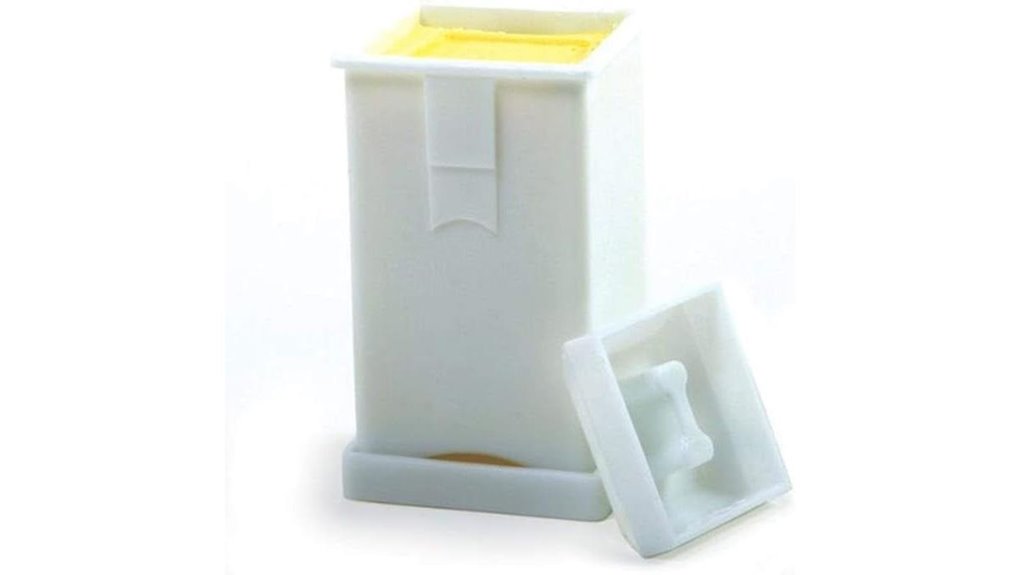 white butter spreading tool