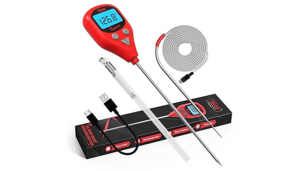 wireless external probe thermometer