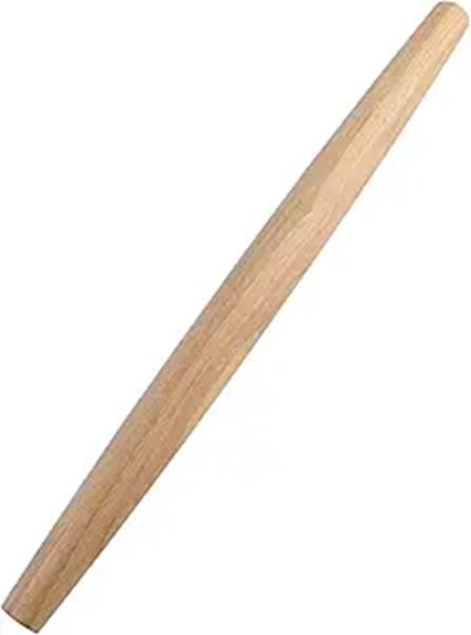 wooden baking rolling pin