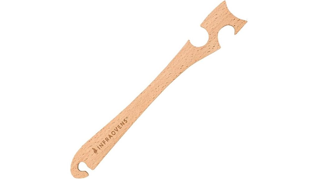 wooden oven rack puller