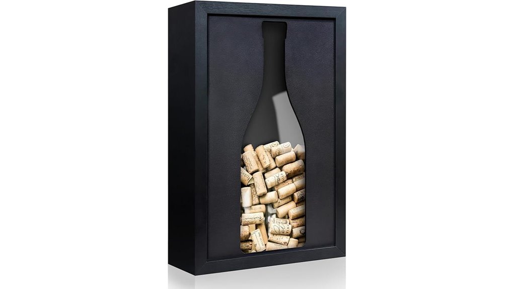wooden wine cork holder