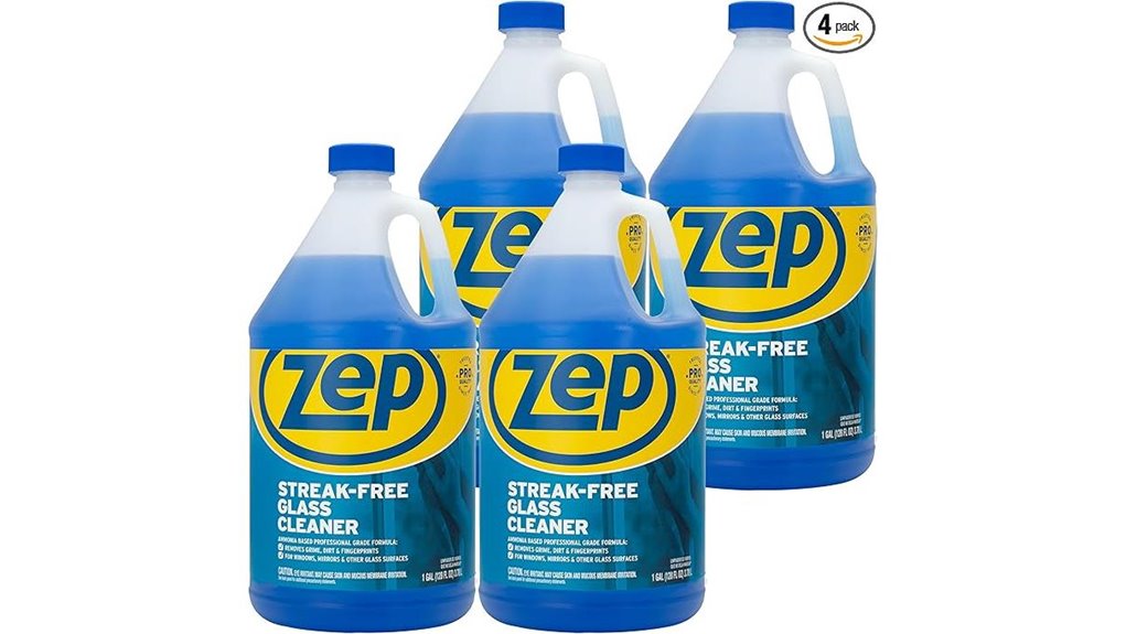 zep glass cleaner case