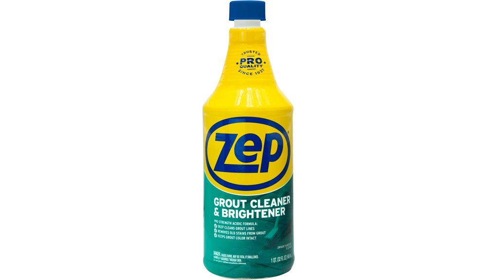 zep grout cleaner bottle